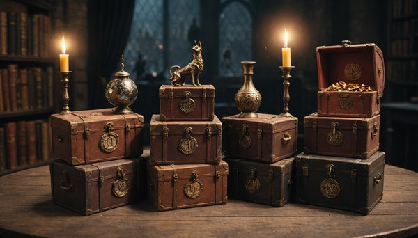 Les surprises magiques des boîtes mystères harry potter